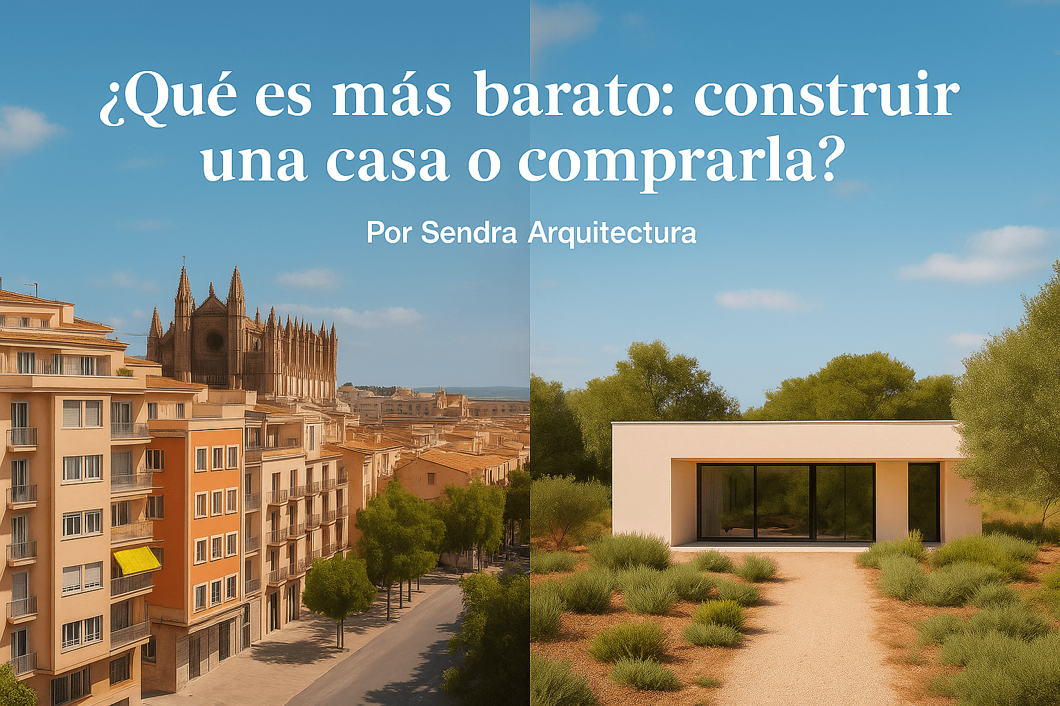compartiva entre comprar una casa o construirla